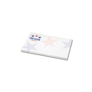 50 feuilles Repositionnables, 125x72mm, quadrie.