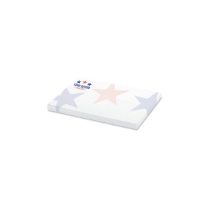 50 feuilles Repositionnables, 100x72mm, quadrie.