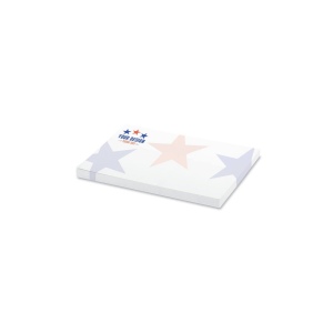 25 feuilles Repositionnables, 100x72mm, quadrie.