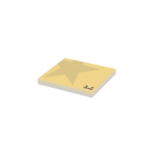 25 feuilles Repositionnables, 72x72mm, quadrie.