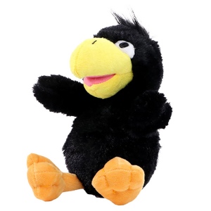 Peluche corbeau