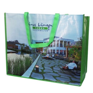 Sac shopping en polypropylène reutilisable - sur mesure