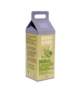 Kits à Pousser © Bonnes Herbes pour tisanes