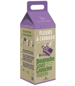 Kits à Pousser © Fleurs à croquer pour salades d'été