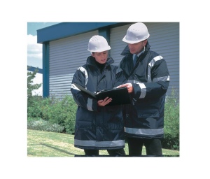Parka bandes rétro réfléchissantes