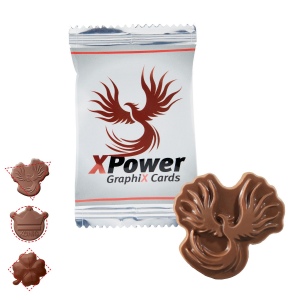 Logo en chocolat personnalisé