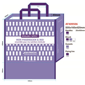 Sac cabas publicitaire sur mesure