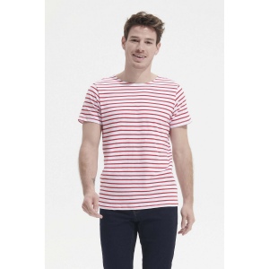 Tee-shirt homme col rond rayé - MILES MEN