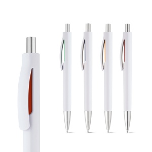 STRACED. Stylo à bille avec clip