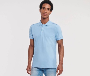 Polo homme stretch