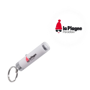 Porte-clés projecteur de logo