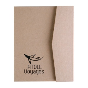 Carnet a6 avec adhesif/stylo (+Tampographie TA21)