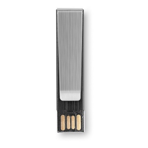 Powerpixel usb Clé USB en aluminium avec un clip à l'extrémité - 8 go  (import) à personnaliser