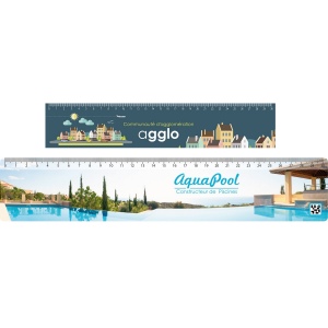 Regle polypro - 210x40 mm