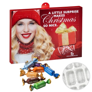 Calendrier de l'avent Premium cadeau avec merci Petits