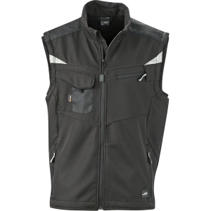Bodywarmer de travail softshell Unisexe