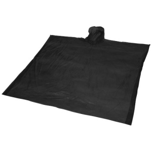 Poncho jetable pour la pluie avec pochette de rangement Ziva