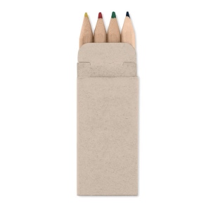 PETIT ABIGAIL - 4 coloured pencils
