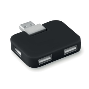 SQUARE - Hub 4 ports USB