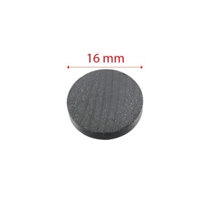 AIMANT FERRITE DIAM.16 mm X EP. 3 mm, MAGNETISATION Y35, SANS PLACAGE