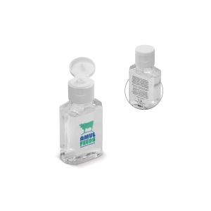 Flacon gel hydroalcoolique pour les mains 30ml