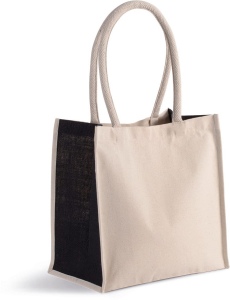 Sac cabas en coton / jute - 17 L