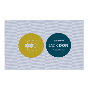Badge aimant textile 5,7 x 9cm (+Copie laser CL11)