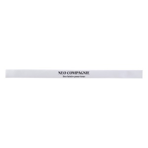 Bracelet ruban satin (+sérigraphie TH51)