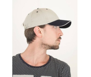 Casquette 6 panneaux sandwich