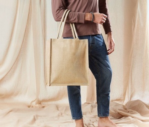 Sac shopping en toile de jute