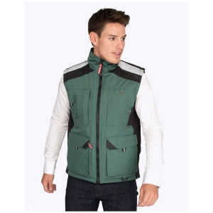 Bodywarmer Multi-Poches A Bandes Reflechissantes
