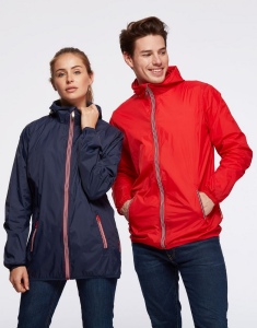 Coupe-Vent Zip Tricolore