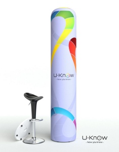 Colonne Gonflable économique 220cm