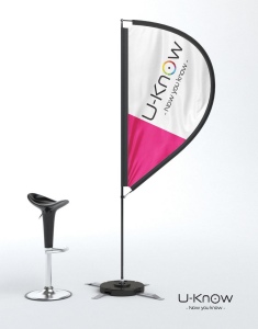 Oriflamme surf 2m40