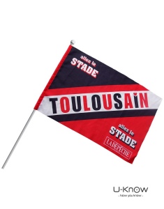 Drapeau de Supporter 64 x 51 cm