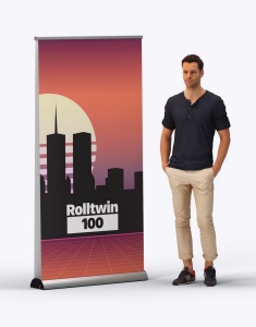 Enrouleur Double 85 x 200 cm