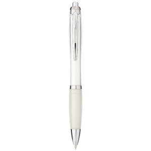 Stylo bille avec corps et grip colorés Nash (encre bleue)