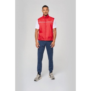Runner - gilet d'entraînement dos filet unisexe