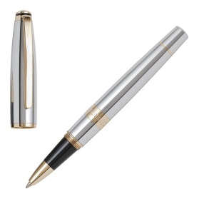 Stylo roller Bicolore Chrome