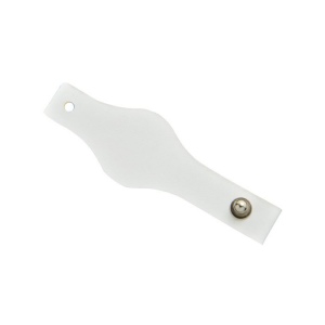 Attache câble arrondi, blanc