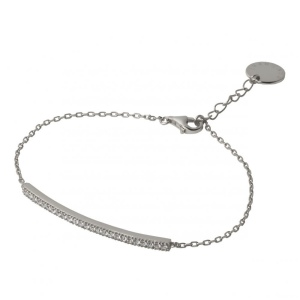 Bracelet Courbe Argent