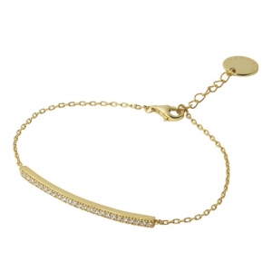Bracelet Courbe Or
