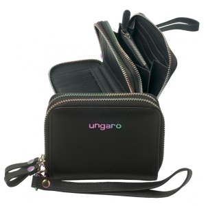 Portefeuille zip Neon