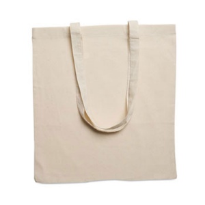 Sac shopping publicitaire en coton naturel 140gr/m
