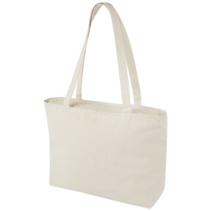 Sac shopping zippé coton 320 g/m² Ningbo 15L