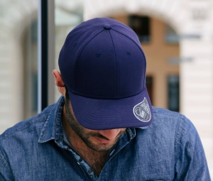 Casquette 6 pans mid visor jersey