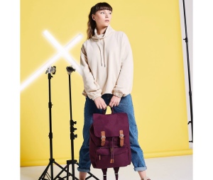Vintage laptop backpack