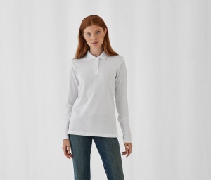 Polo manches longues femme