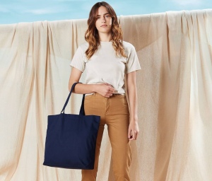Sac shopping grand volume coton