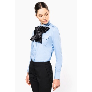 Chemise pilote manches longues femme